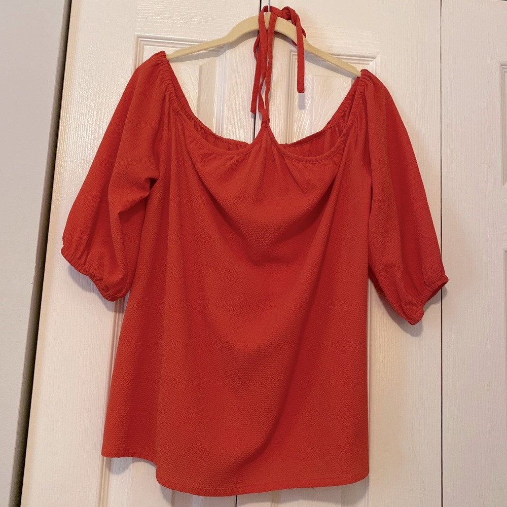 Octavia Tie Neck Top